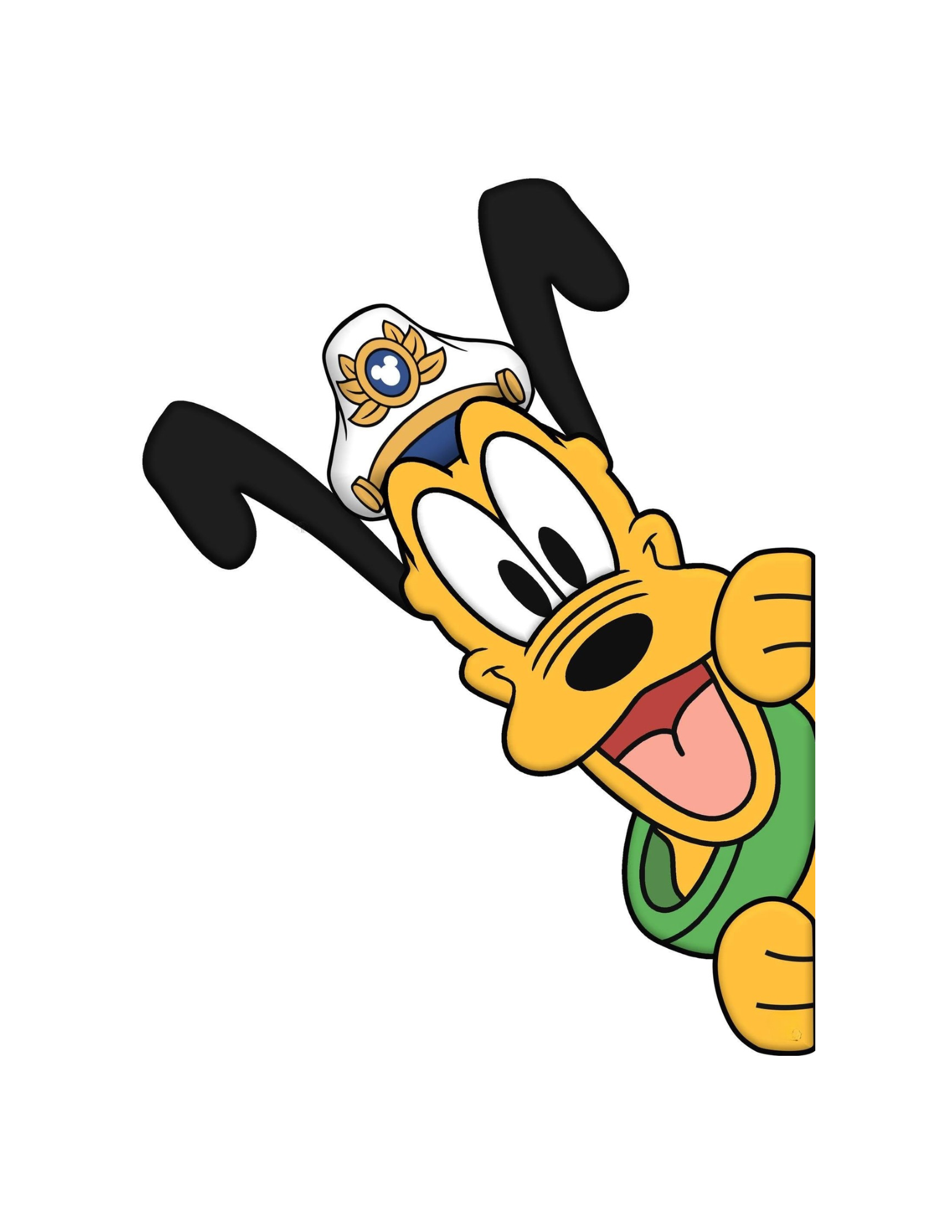 Disney Cruise Mickey and Friends Captain peeker magnets for stateroom door T