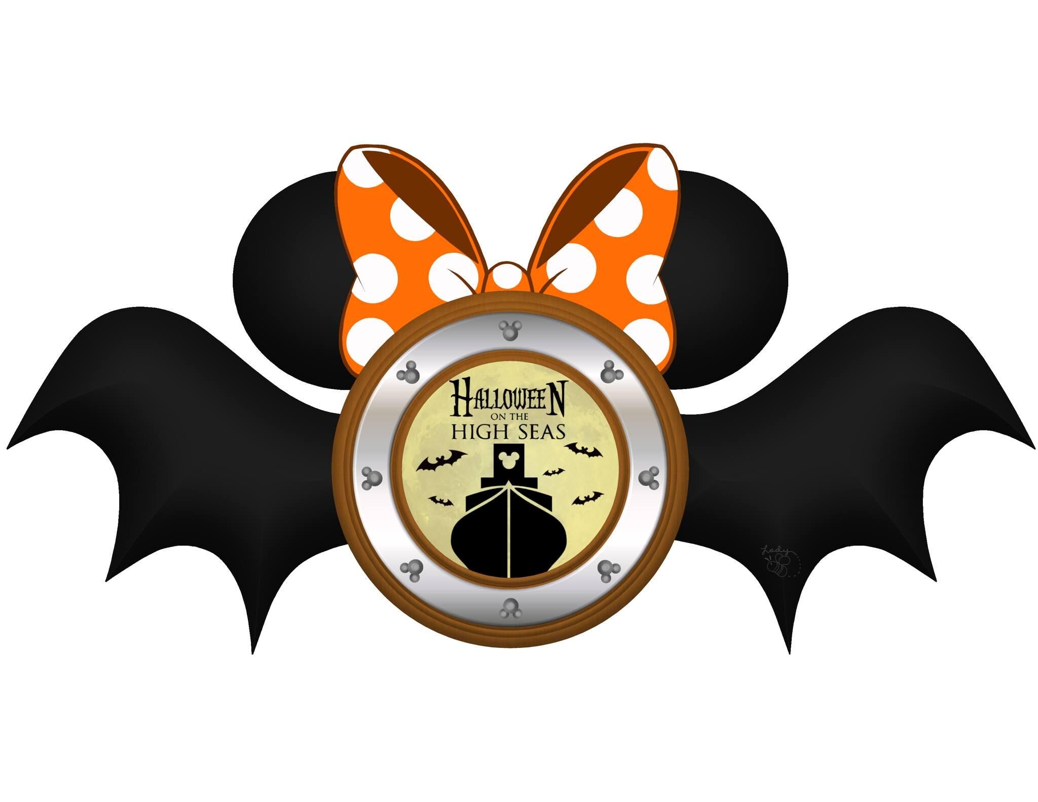 Halloween Disney Cruise magnets for stateroom door personalized