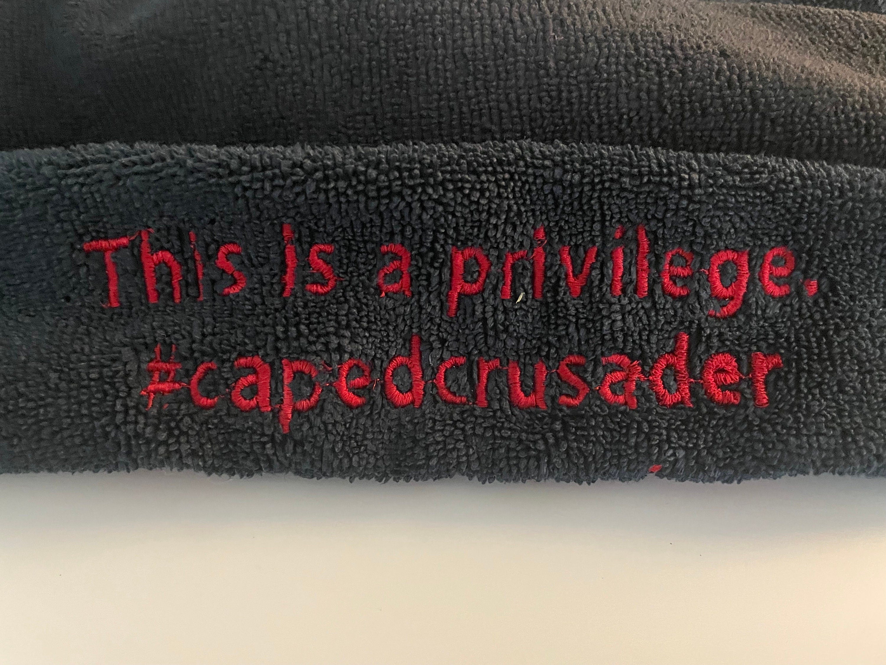 Motivational Quote and Leader board Personalized Towel