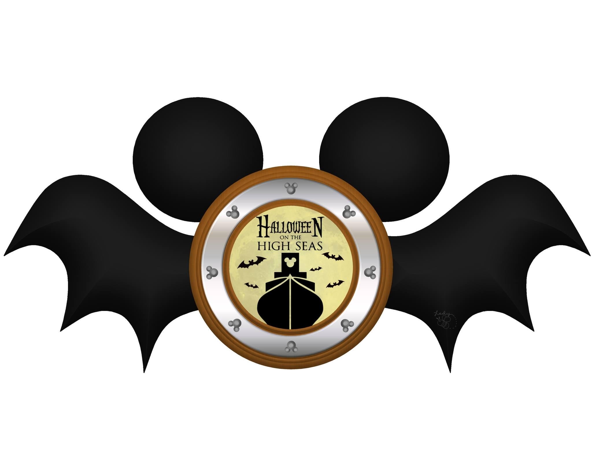 Halloween Disney Cruise magnets for stateroom door personalized