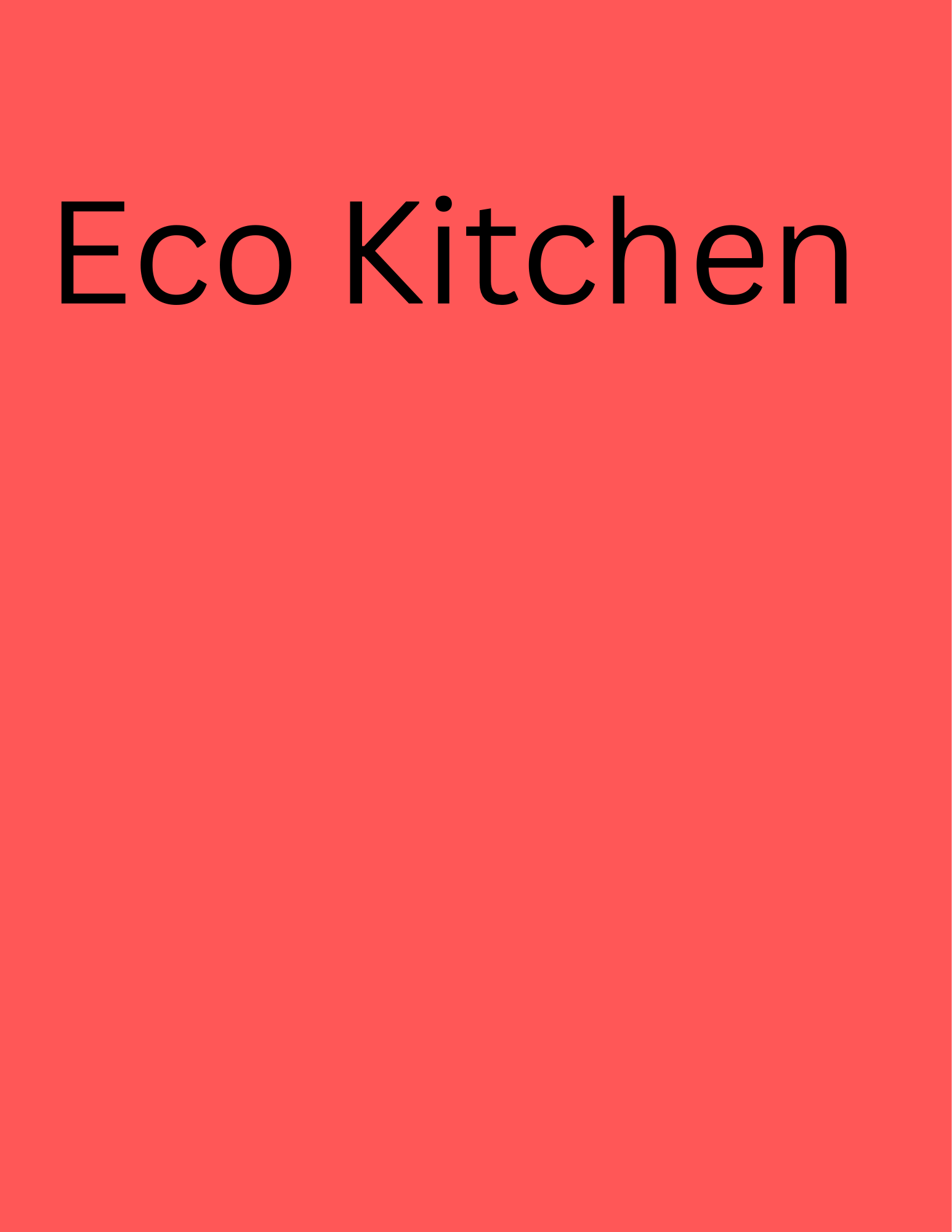 Eco Kitchen