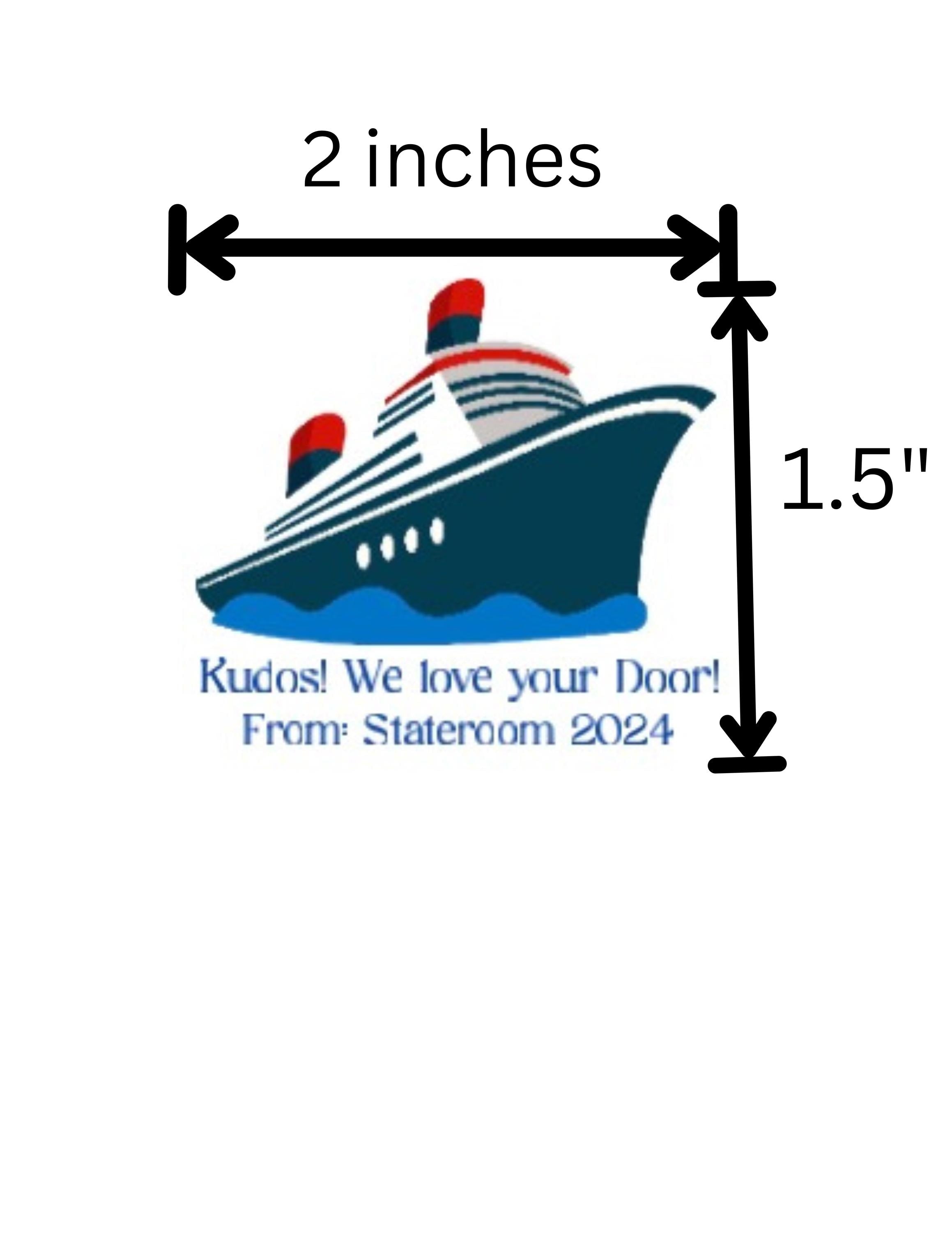 Any Cruise line - We love your door - Cruise magnet
