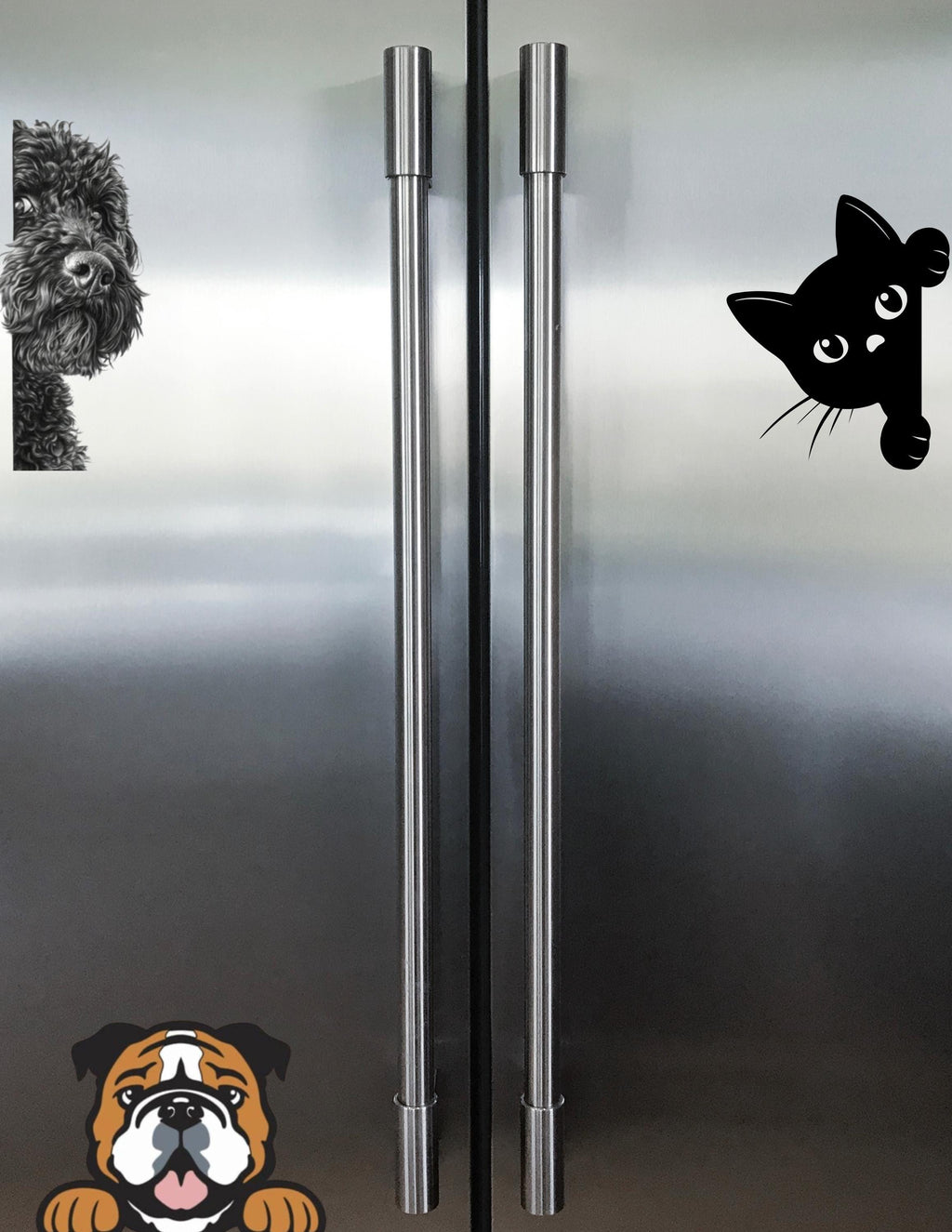 Pet Peekers sticker or magnet.  For that pet lover!