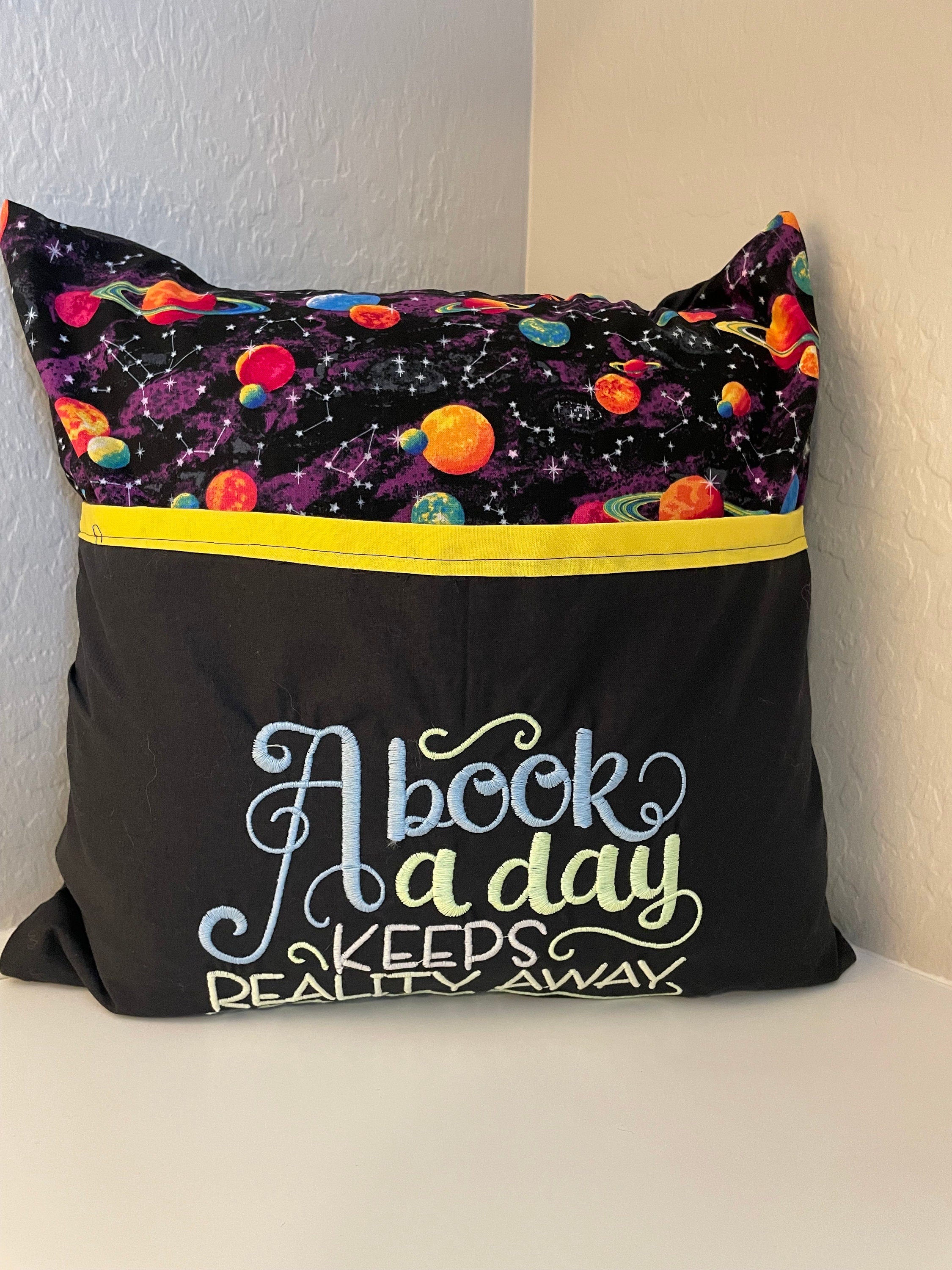 Assorted Pocket Pillows for reading or tablet