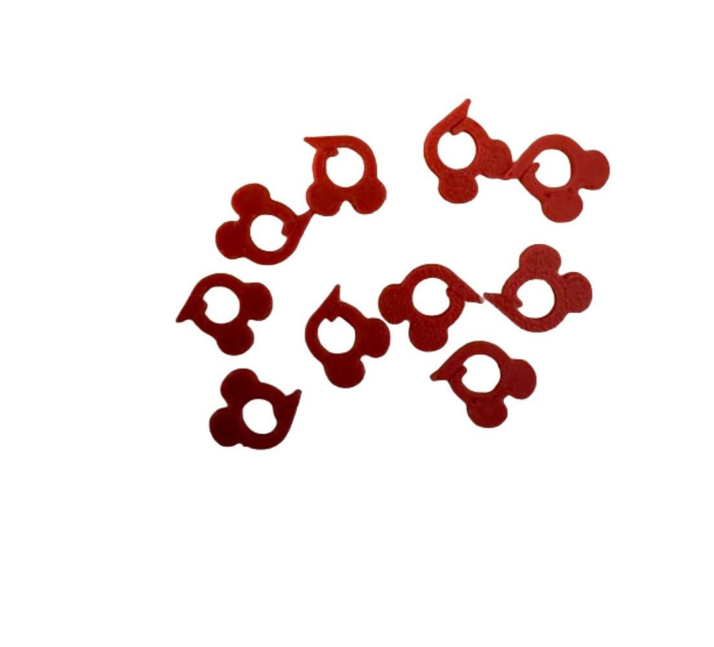 Set of 10 mouse crochet stitch markers