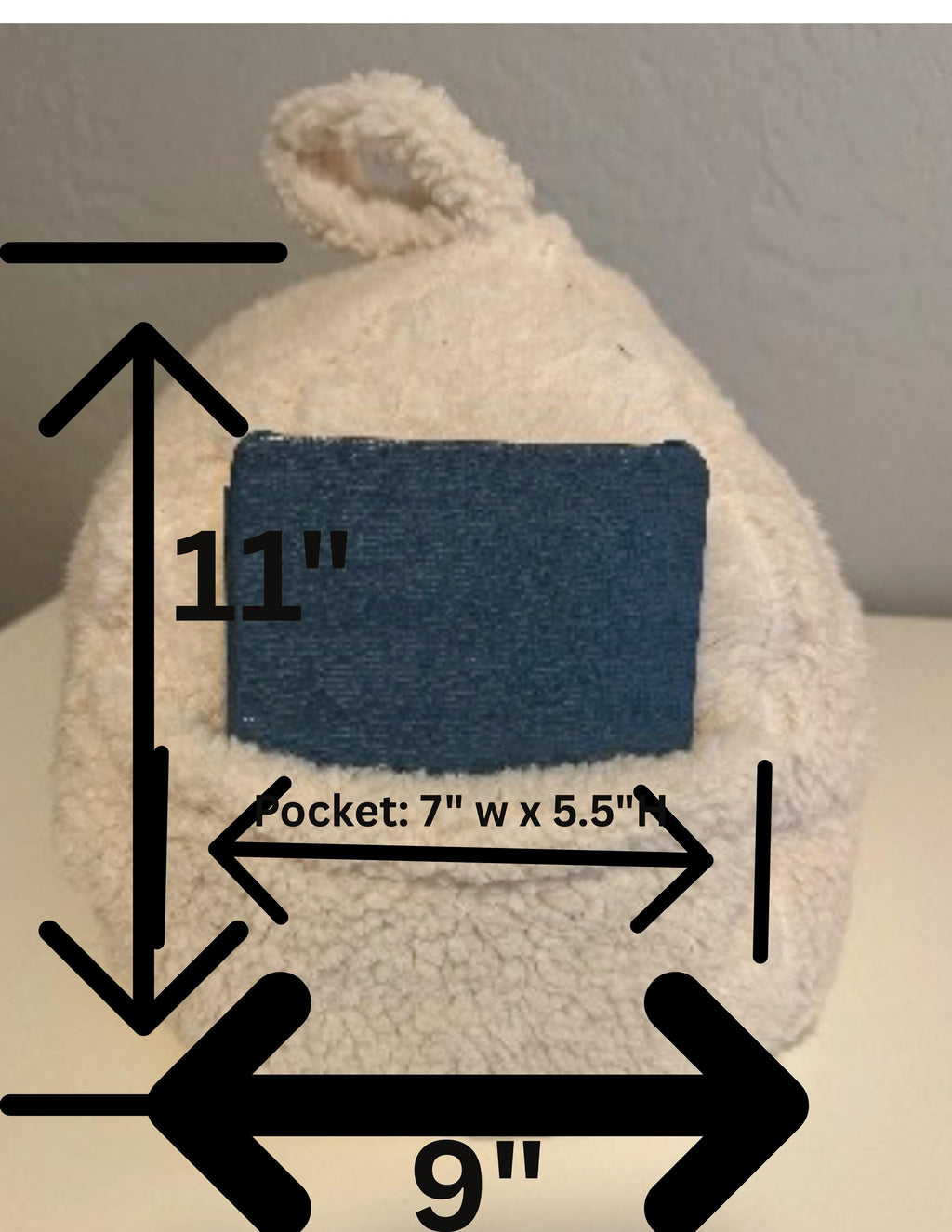 E-reader pillow pouf for handsfree reading