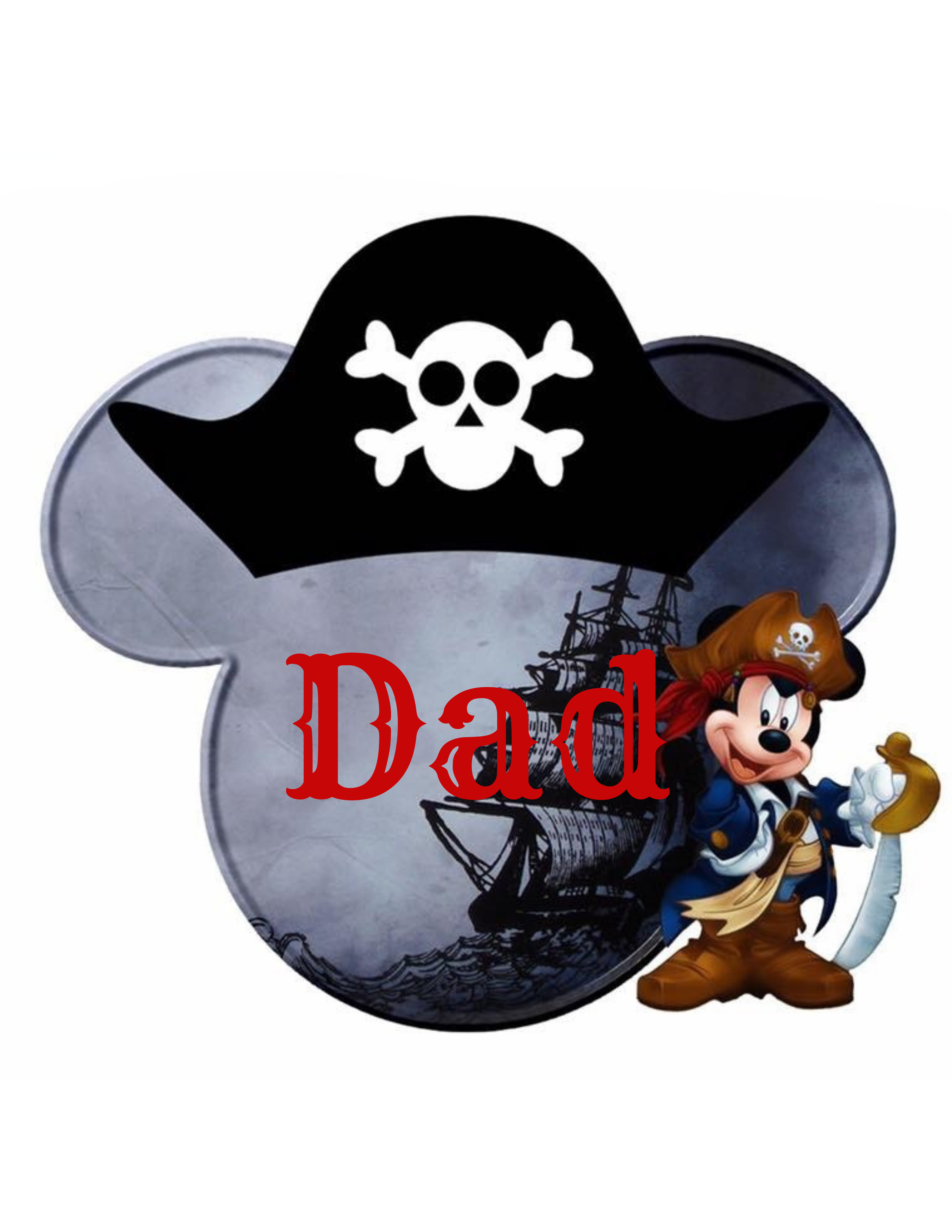 Pirate Family Disney Cruise Magnets – Personalized Mickey & Minnie Stateroom Door Décor