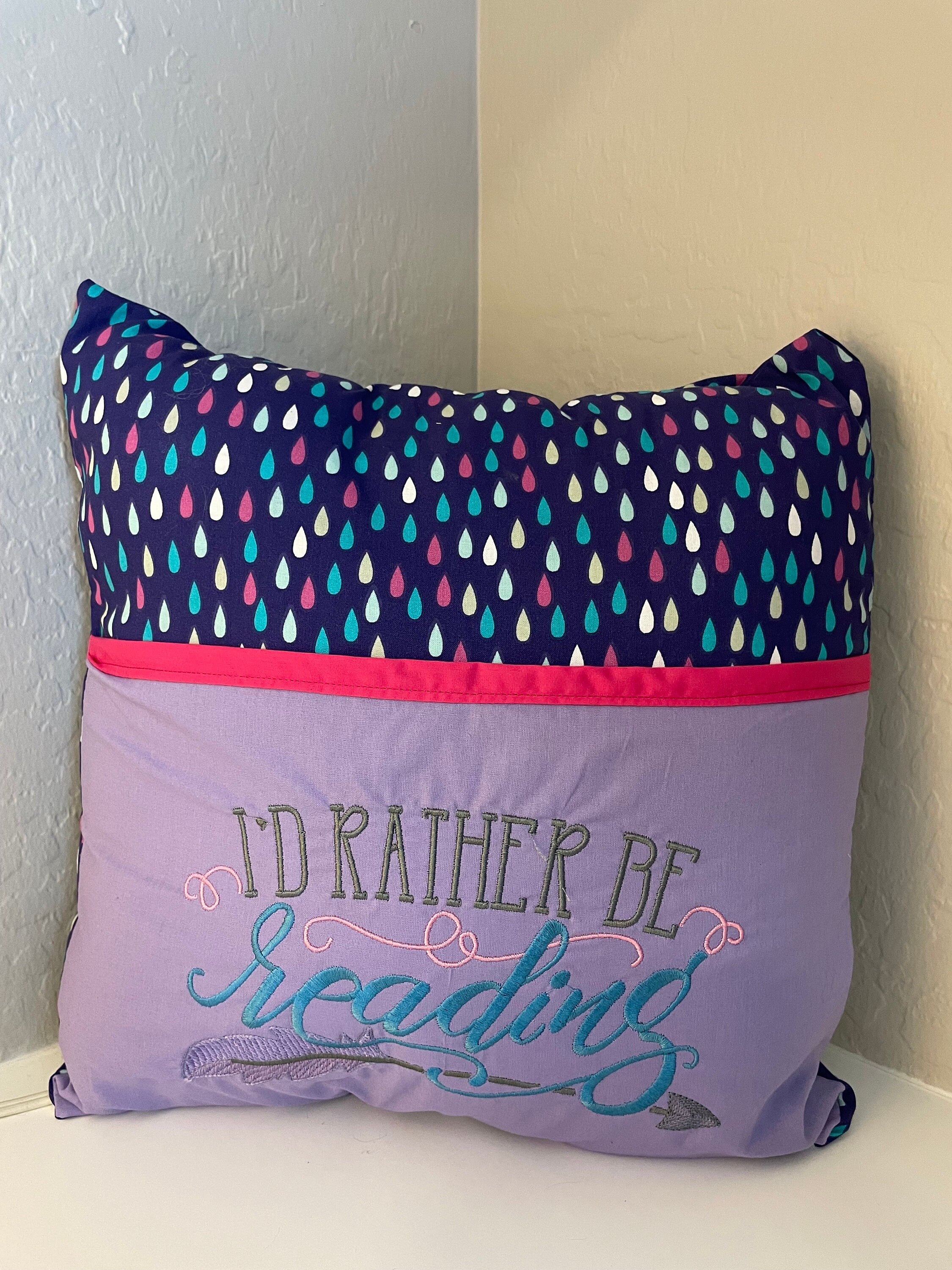 Assorted Pocket Pillows for reading or tablet