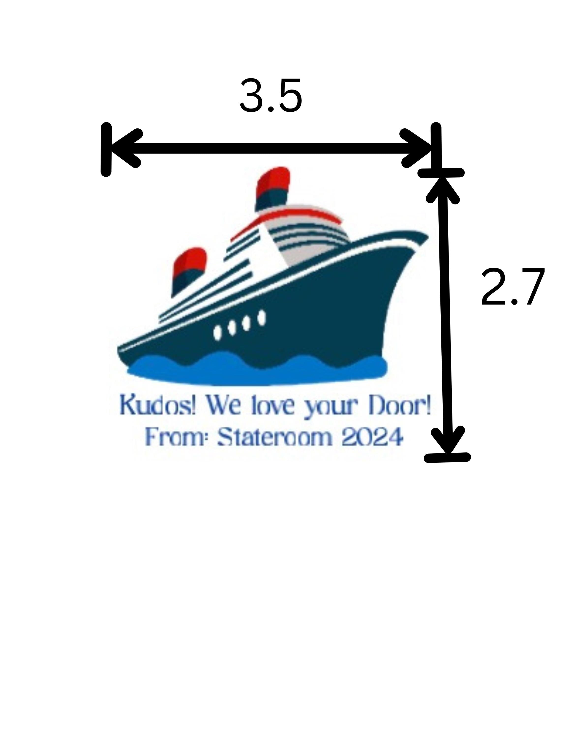 Any Cruise line - We love your door - Cruise magnet