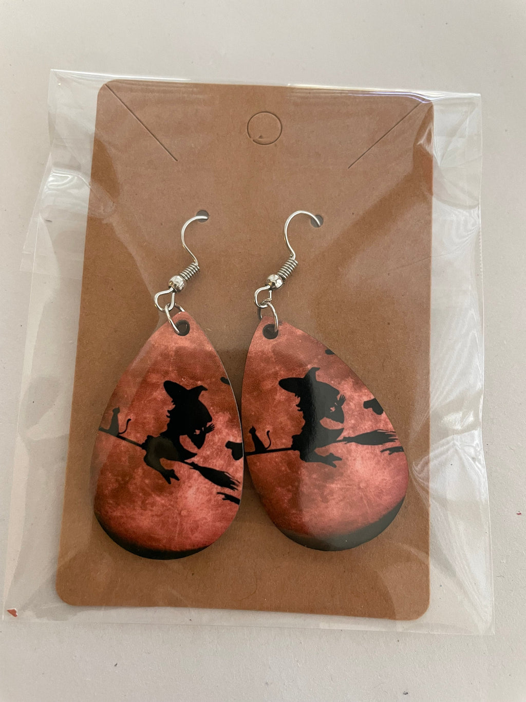 Halloween fall double sided earrings