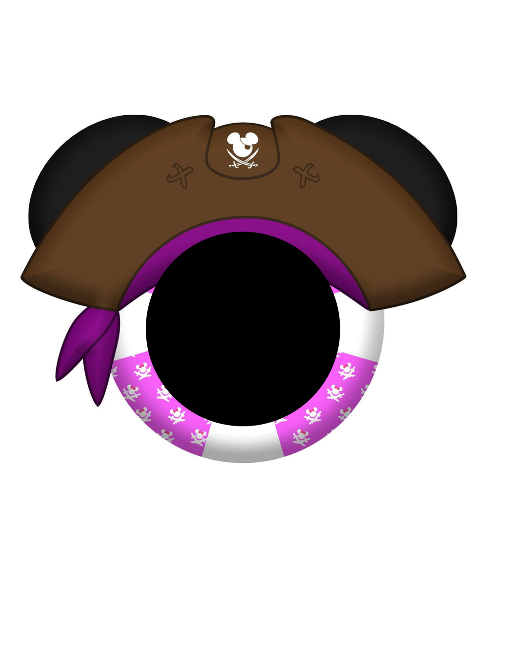 Pirate Life Ring Disney Cruise Magnets – Personalized Mickey & Minnie Pirate Door Décor