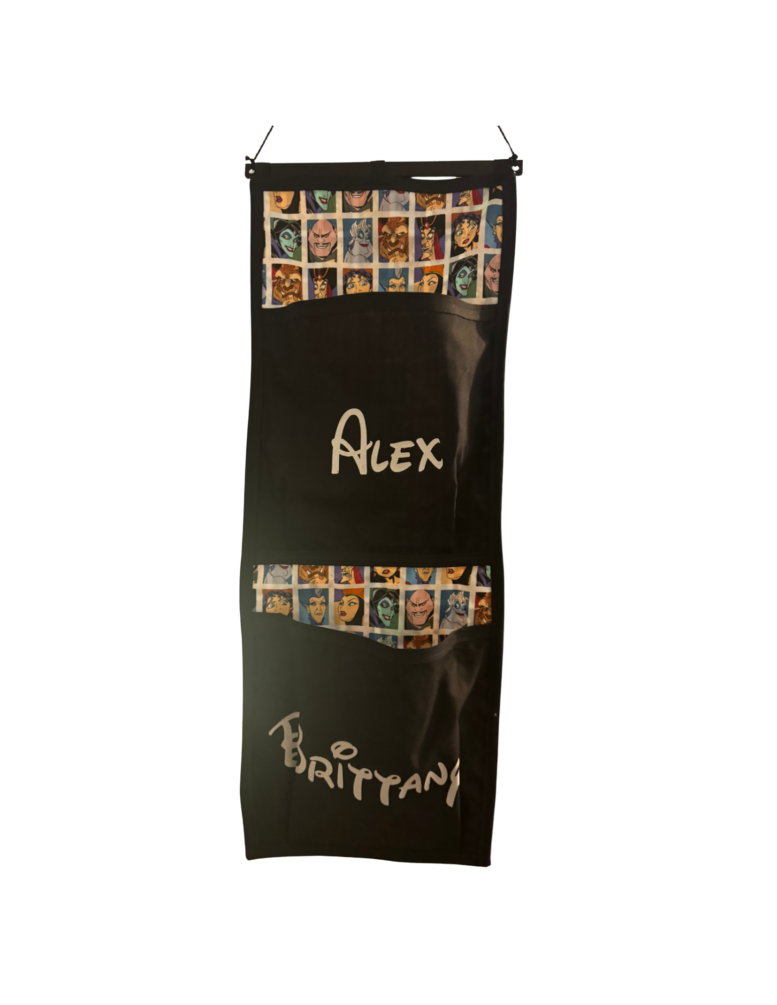 Villains fish extender with pockets, perfect for gift exchanges & Pixie Dust surprises. Personalization Embroidered or HTV