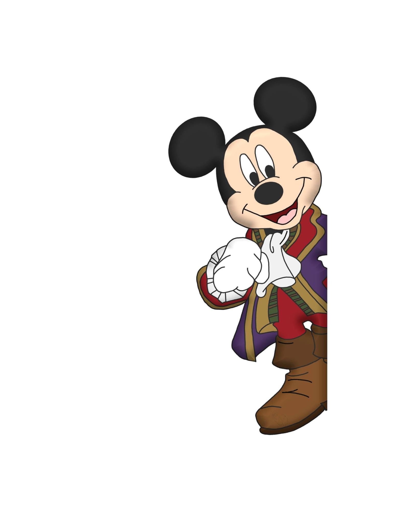 Disney Cruise Mickey and Friends Pirate peeker magnets for stateroom door