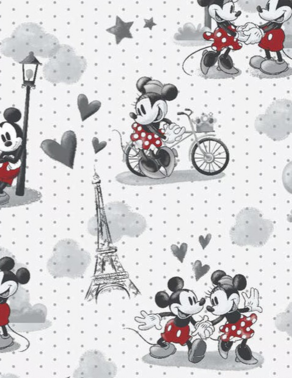 Mickey and Minnie in love fish extender with pockets, perfect for gift exchanges & Pixie Dust surprises.