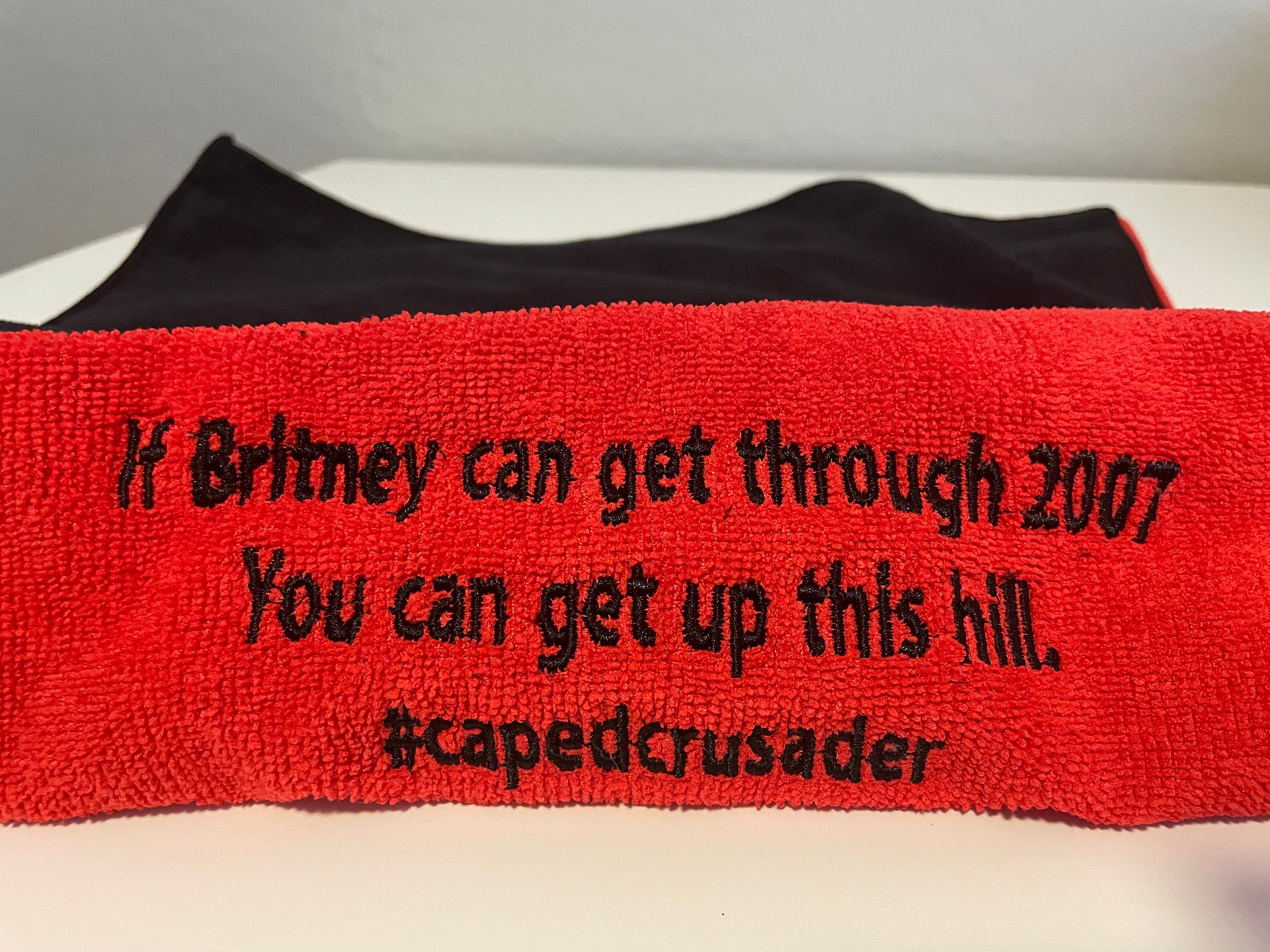 Motivational Quote and Leader board Personalized Towel