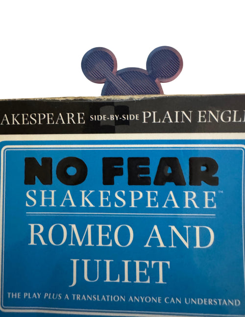 Adorable 3D-Printed Bookmark for Disney Cruise pixie dust, stocking stuffer gift for an enthusiast