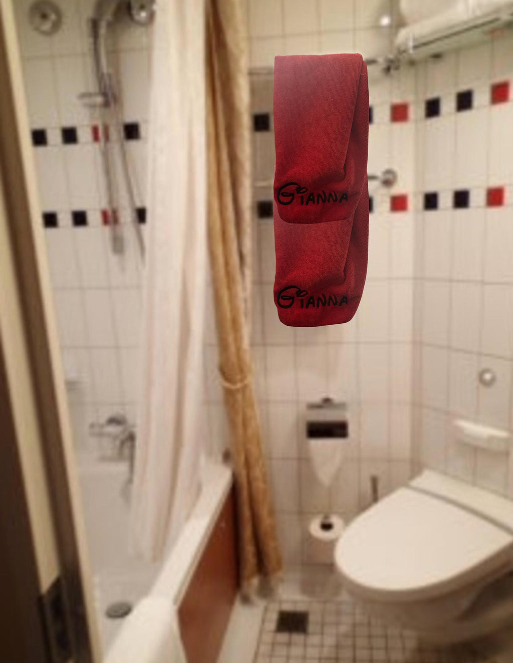 Disney font Personalized Towel - Fish extender gifts