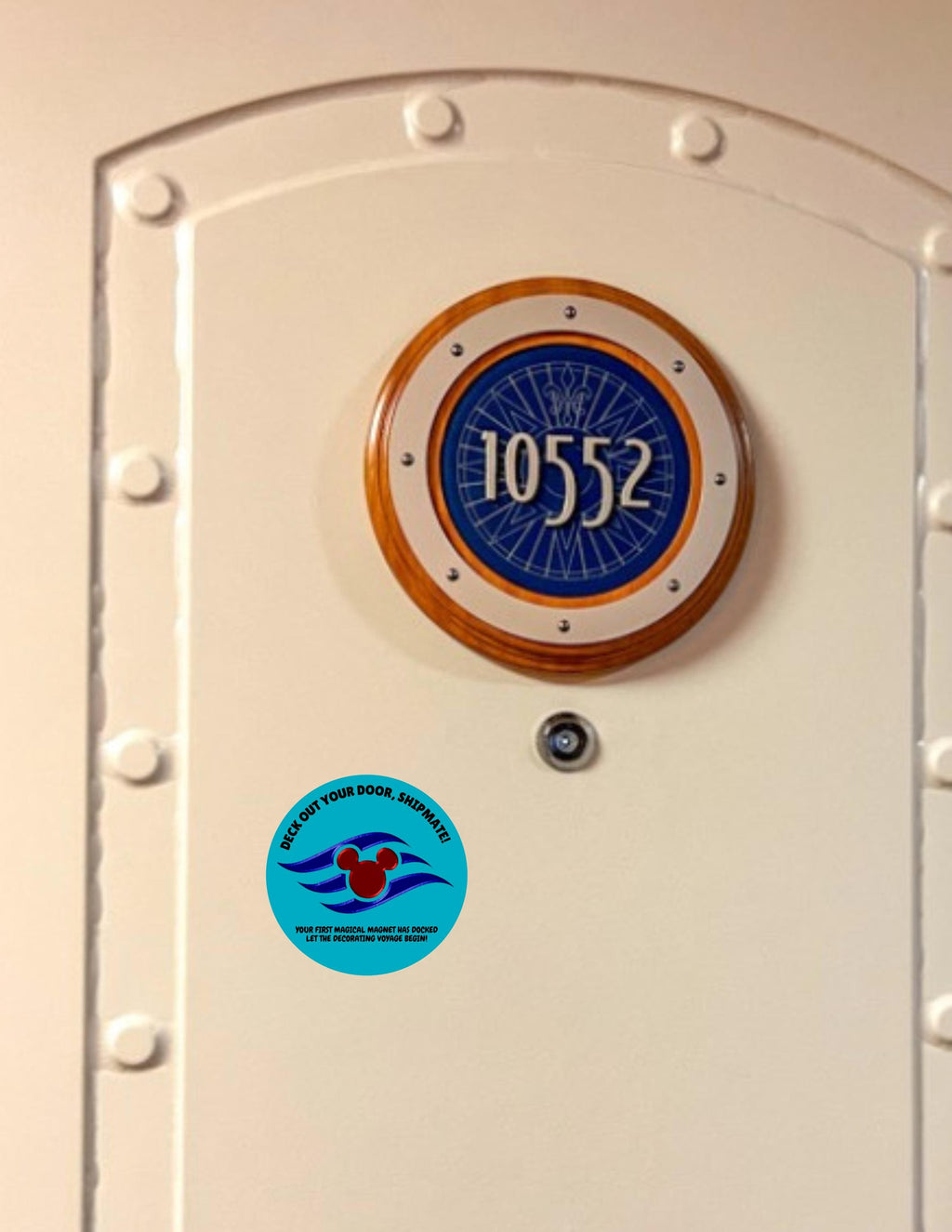 Funny, flexible 2” magnets for calling out undecorated doors! Choose from 12, 24, or 48 magnets with cheeky designs like “Even Mickey is blu